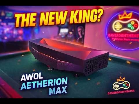 The Aetherion Max 4K Ultimate Projector by AWOL Vision...WOW!